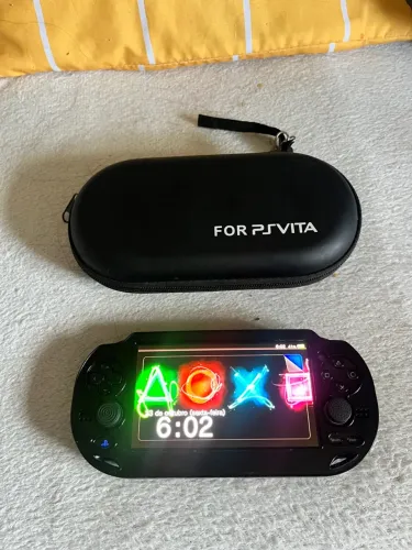 PSVITA FAT DESBLOQUEADO CARTÃO DE 256GB