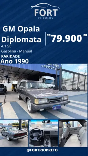 Chevrolet Opala Diplomata/diplom. SLE 4.1/2.5 1990
