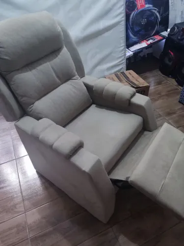 Poltrona do papai em Suede