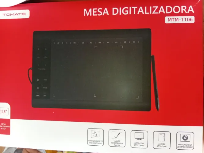 Mesa digitalizadora tomate