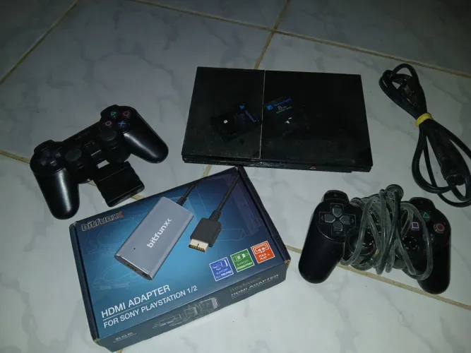 Vendo ps2 usado, tudo ok