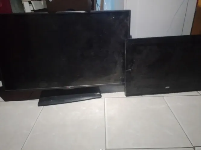 TV usadas para Tirar peças 34 é 50 polegadas 