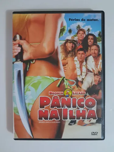 Filme dvd pânico na ilha mídia física original
