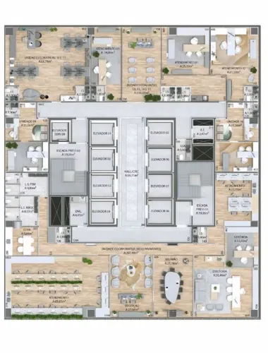Sala Comercial à venda, Centro, Cascavel - SA0336.