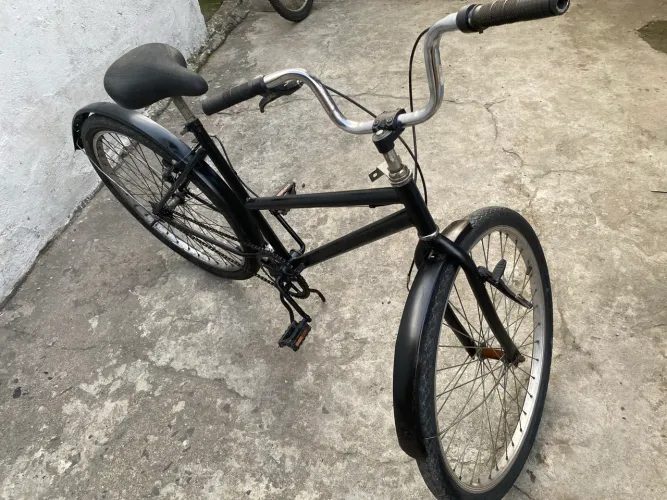 Bicicleta de Passeio aro 26 - Preta