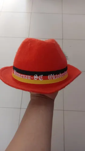 Chapéu oktoberfest vermelho TAM 57