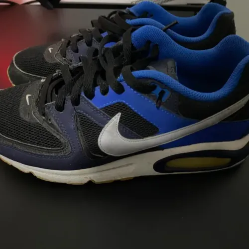 Tênis Nike Air Max Command Azul e Preto (Usado / Para Reformar ou Restauro)