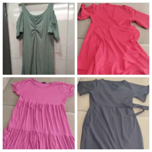 4 Vestidos Plus Size, TAM GG