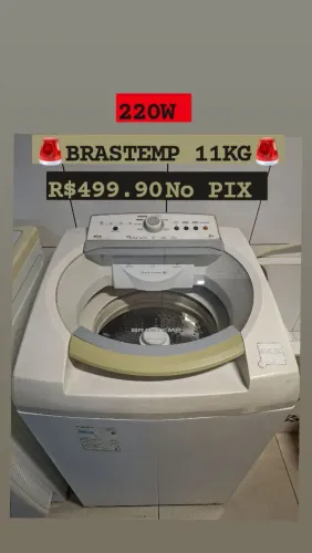 Brastemp 11KG 220W revisada com garantia