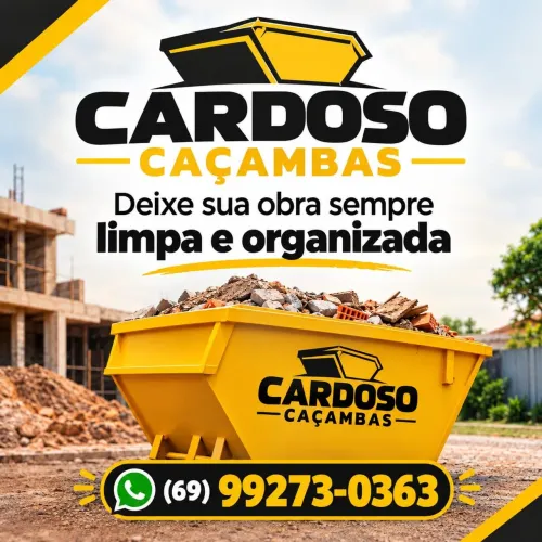Aluguel de caçambas papa entulhos