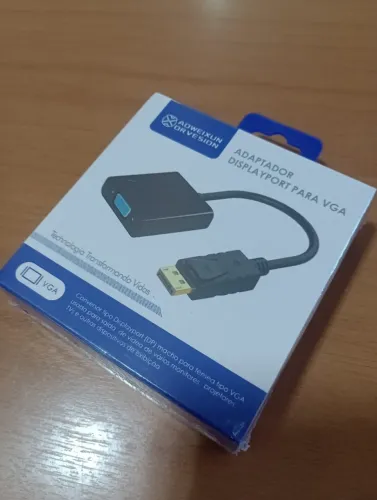 Adaptador DisplayPort x VGA | Entrega Grátis e Imediata em Campo Grande MS