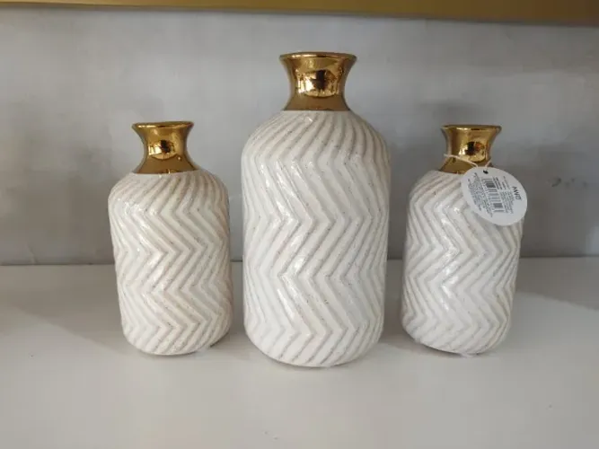 Kit Vasos em Cerâmica