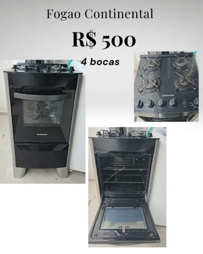 Fogao Continental 4 bocas