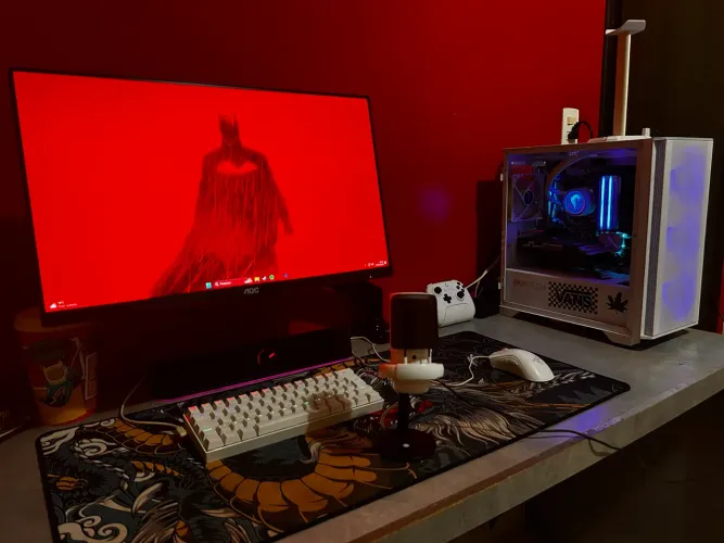 MONITOR GAMER 144hz + SUPORTE ARTICULADO 