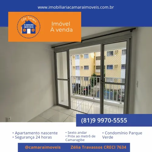 Apartamento Residencial Parque Verde - Sexto andar - Nascente<br>