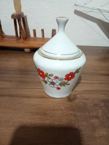 Açúcareiro porcelana Pozzani 