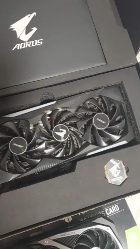 RTX 3070 8GB AORUS Master C/Caixa e NF - OLX Pay