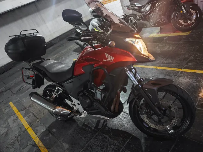 Honda CB 500X ABS 2015 com baixa KM abaixo da Fipe
