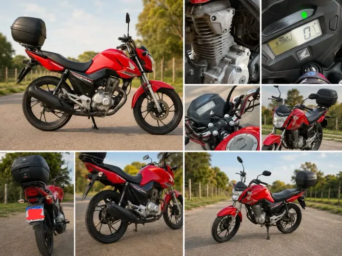 Fan 160 Moto de Garagem