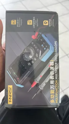 Multímetro Digital FNIRSI DST-210 3 em 1, Com Osciloscópio 10MHz, Gerador de sinal. *NOVO*