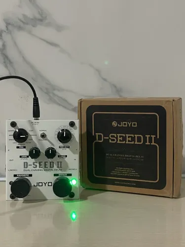 Pedal Delay - Joyo D-Seed 2 Stereo