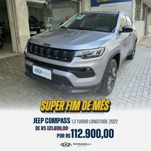 Jeep Compass Long. T270 1.3 TB 4X2 Flex AUT 2022