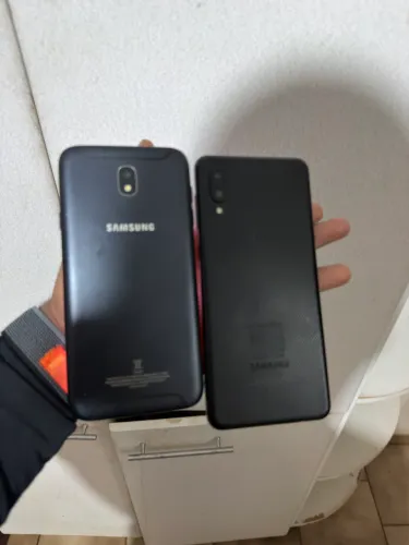 Samsung A02 + J7 Pró 