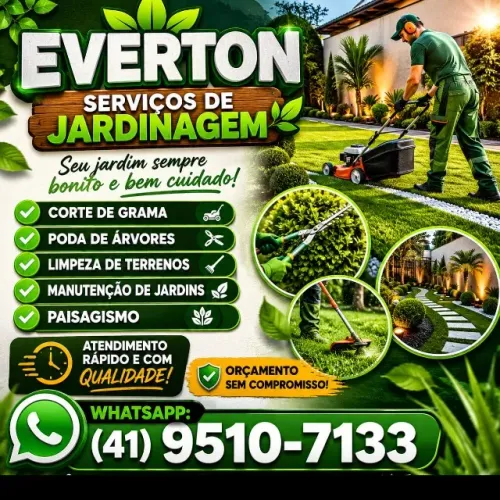 Faço serviço de Jardinagem 