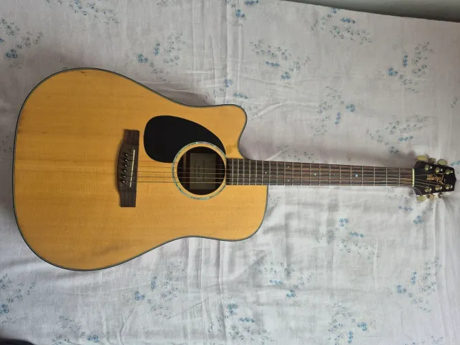 VENDO Violão Takamine G, Series EG340CLH Modelo Eletroacústico, CANHOTO, Excedente Estado