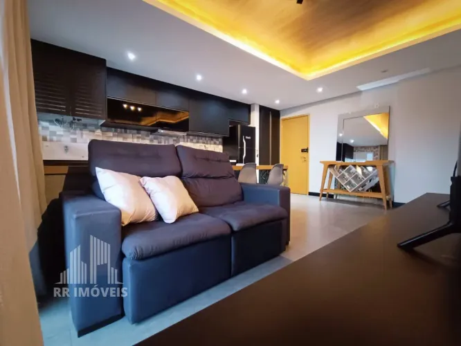 RR7903 Studio MOBILIADO 50m² CONDOMÍNIO NOVARE - OPORTUNIDADE - 1 Dorm 1 Vaga - Barueri SP