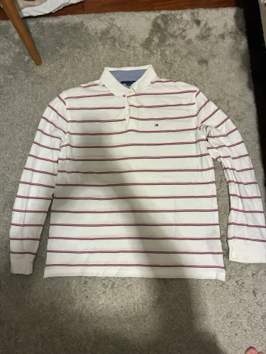 Camiseta Tommy polo longa manda