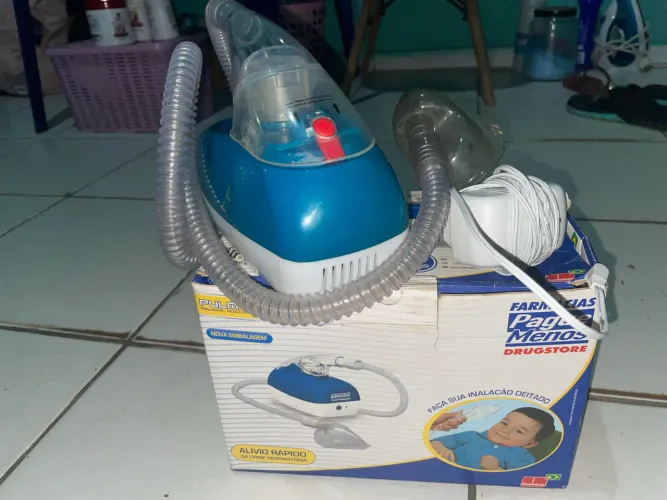 Inalador nebulizador ultrassônico 