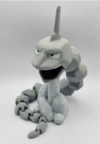 Onix Articulado Flexível em Impressão 3D | Colecionável Geek