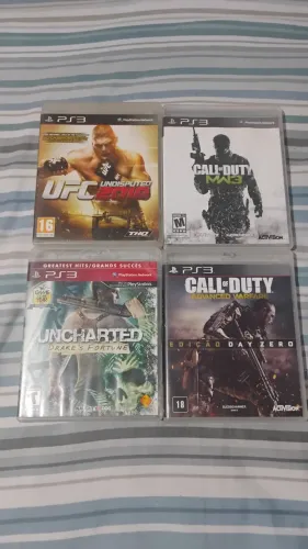 Lote de jogos de PS3