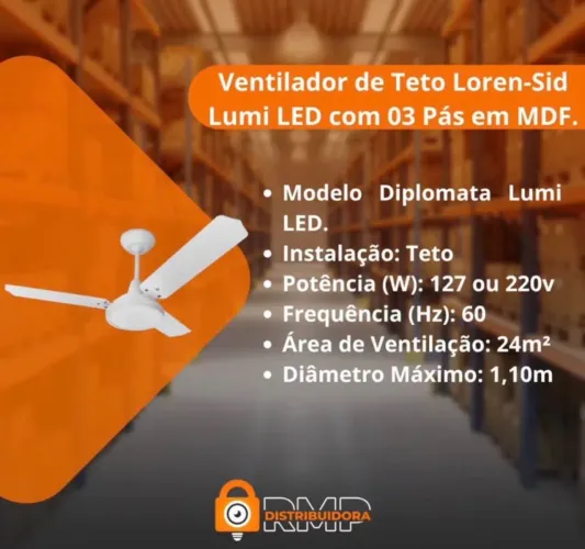Ventilador de teto