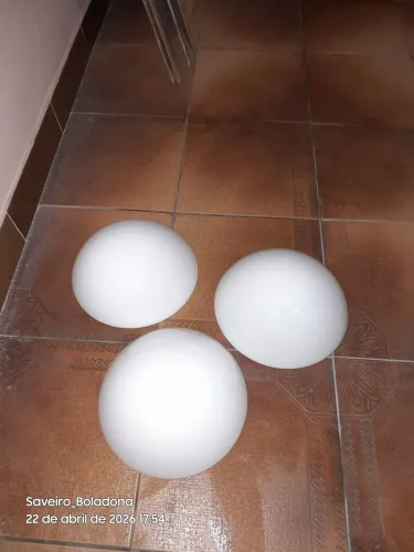 Globo lustre ventilador de teto Arno Alivio