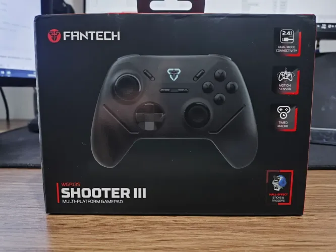 Controle Gamer Fantech SHOOTER III - sem fio - *NOVO*