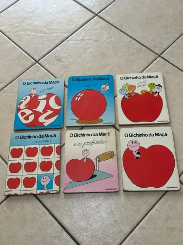 Coleção O Bichinho da Maçã - Ziraldo (6 livros)