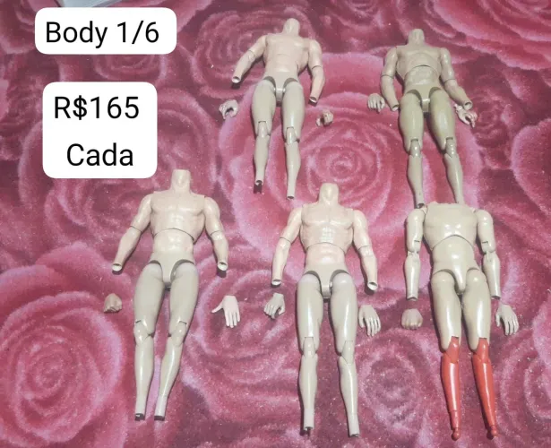 Body 1/6 para bonecos tipo hot toys