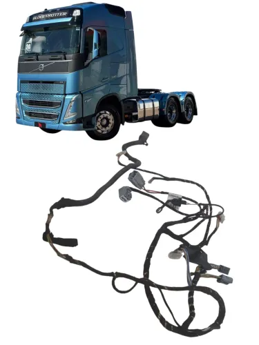 Chicote comando ar condicionado Volvo FH540 2024 com detalhe