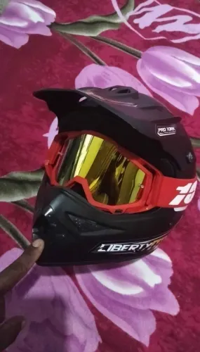 Capacete motocross novo tamanho 58