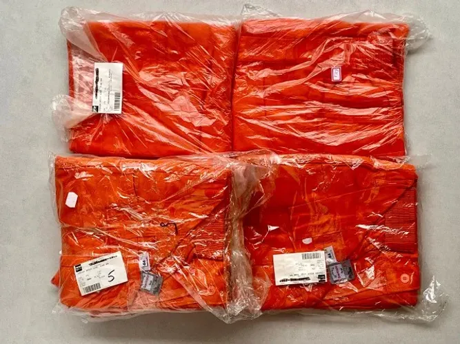 Calça de Uniforme Brim Pesado Laranja