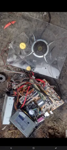 Placa mãe funcionando 