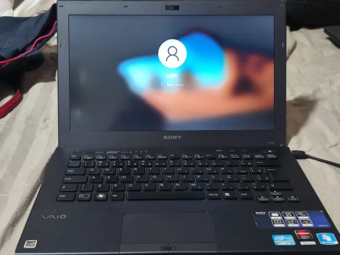 Notebook Sony Vaio i5 , 8gb ram, SSD 250gb, vídeo radeon