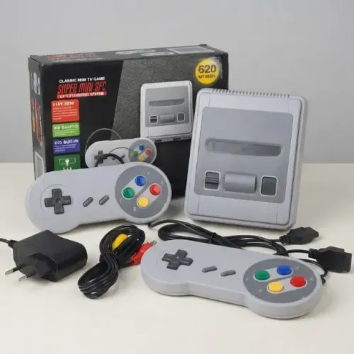 CONSOLE VIDEOGAME RETRÔ SUPER MINI SFC 620 JOGOS