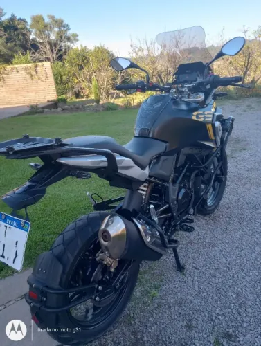 BMW G310GS 2022 com todas proteções e assessórios 