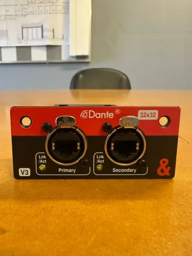Interface Dante Allen Heath SQ x32
