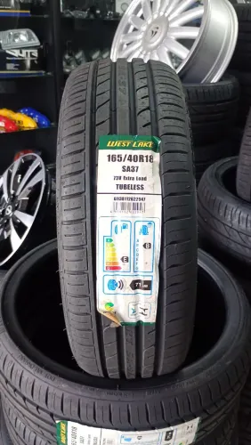 Pneu aro 18 165.40 perfil baixo Gol Voyage 
