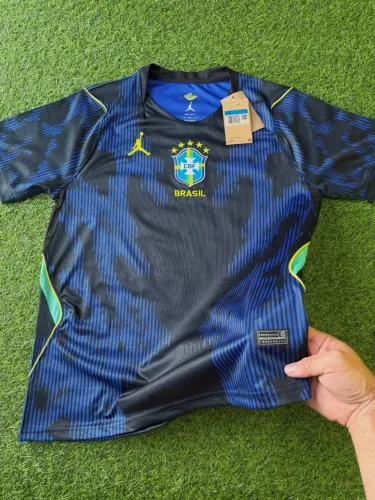 CAMISA DO BRASIL 2026 AZUL JORDAN COPA DO MUNDO