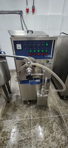 Produtora Contínua e Triturador 300L/h Polo Sul Sorvete e Açaí 